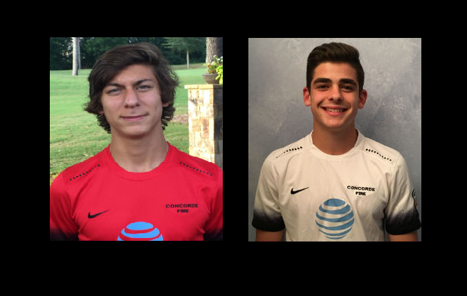 Reece Degen and Corey Field - ECNL All Americans